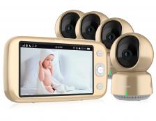 Видеоняня Ramili Baby RV1600X4 (четыре камеры в комплекте)