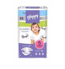 Bella Baby Happy Подгузники Classic Junior 5, 12-25 кг., 58 шт.