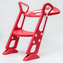 Детское сиденье на унитаз, цвет красный – фото 4