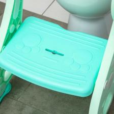 Детское сиденье на унитаз «Лошадка», цвет зеленый – фото 2