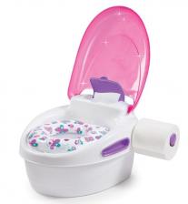 Горшок Summer Infant Горшок-подножка (3 в 1) Step-By-Step, розовый Горшок Summer Infant Горшок-подножка (3 в 1) Step-By-Step, розовый