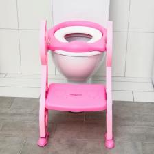 Детское сиденье на унитаз «Лошадка», цвет розовый – фото 1