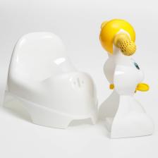 Горшок детский с форме игрушки «Зайчик» Lapsi, цвет белый – фото 2
