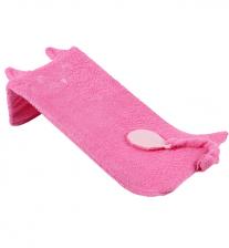 Лежак Minene Лежачок для купания Unique Baby Bath Плюшевый котенок, розовый, 42x25x15см Лежак Minene Лежачок для купания Unique Baby Bath Плюшевый котенок, розовый, 42x25x15см