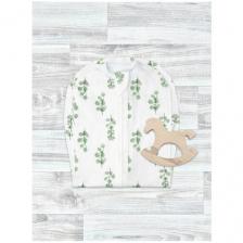 Пелёнка-кокон Mjolk Эвкалипт 3-6кг (S)