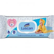 Салфетки влажные Luscan детские