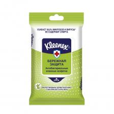 Влажные салфетки Kleenex антибактериальные, 10 шт.