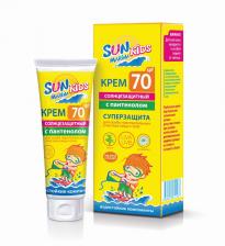 Крем солнцезащитный для чувствительной кожи Биокон SPF-70 "SUN MARINA Kids" 50 мл