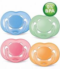 Пустышкa силиконовaя FreeFlow 6-18 мес., BPA-Free (уп.1 шт)