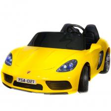 Детский электромобиль Toyland Porsche Cayman YSA021 жёлтый