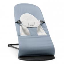 Кресло-шезлонг BabyBjorn Balance Cotton Jersey голубой Кресло-шезлонг BabyBjorn Balance Cotton Jersey голубой