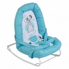 Детский шезлонг Polini kids Disney baby 101 Далматинец, бирюзовый Детский шезлонг Polini kids Disney baby 101 Далматинец, бирюзовый