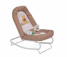 Детский шезлонг Polini kids Disney baby Медвежонок Винни quot;Чудесный день quot;, макиато Детский шезлонг Polini kids Disney baby Медвежонок Винни quot;Чудесный день quot;, макиато