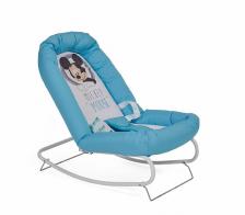 Детский шезлонг Polini kids Disney baby Микки Маус, голубой Детский шезлонг Polini kids Disney baby Микки Маус, голубой