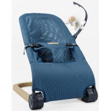 Детский шезлонг Amarobaby Baby relax, голубой (AB22-25BR/19)