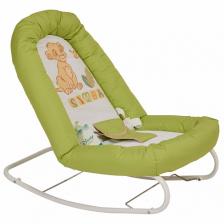 Детский шезлонг Polini kids Disney baby Король Лев, салатовый Детский шезлонг Polini kids Disney baby Король Лев, салатовый