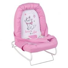 Детский шезлонг Polini kids Disney baby Кошка Мари, розовый Детский шезлонг Polini kids Disney baby Кошка Мари, розовый