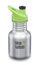 Детская бутылка Klean Kanteen Kid Classic Sport 12oz (355 мл) Brushed Stainless