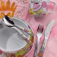 Набор детской посуды WMF 6 предметов Prinzessin Anneli, со стразами Swarovski – фото 3