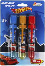 Мыльные пузыри Играем вместе Hot Wheels 3*20мл Мыльные пузыри Играем вместе Hot Wheels 3*20мл