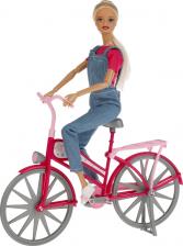 Кукла Shantou City София с велосипедом