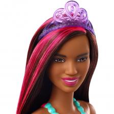 Кукла Mattel Barbie Принцесса GJK12/GJK15 брюнетка, кораловый топ – фото 3