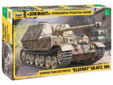 Сборная модель ZVEZDA Немецкий истребитель танков Элефант