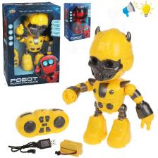 Робот Наша игрушка р/у свет звук в комплекте: аккум. USB шнур эл.пит.АА*2шт.не вх.в комплект коробка M9740-1C Робот Наша игрушка р/у свет звук в комплекте: аккум. USB шнур эл.пит.АА*2шт.не вх.в комплект коробка M9740-1C