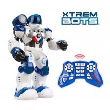 Робот XTREM BOTS Патруль, на дистанционном управлении, световые и звуковые эффекты, более 20 функций Робот XTREM BOTS Патруль, на дистанционном управлении, световые и звуковые эффекты, более 20 функций