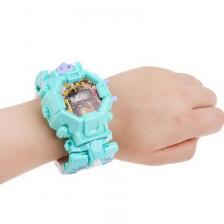 Часы-игрушка трансформер Robot Watch, цвет в ассортименте, Фиолетовый – фото 2