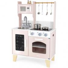 Детская кухня Viga Polar B 44082 розовая со светом и звуком (дерево)