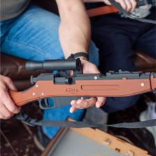 Подарочная винтовка Мосина (резинкострел) с действующим затвором и прицелом от ARMA.TOYS – фото 4