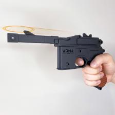 Пистолет Революции «Маузер» К-96, окрашенный, игрушка-резинкострел – фото 3