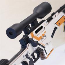 Деревянная винтовка-резинкострел AWP «Азимов» из CS GO, длина 1 метр – фото 4