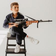 Набор резинкострелов «Линия огня» (винтовка СВД и пистолет Макарова ПМ) – фото 3