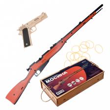 «Белая гвардия - 2»: винтовка Мосина пехотная и пистолет «Кольт», резинкострелы