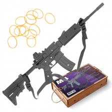 «Псы войны - 2»: штурмовая винтовка М4 и пистолет «Кольт», набор резинкострелов – фото 3