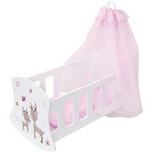Кроватка для кукол Paremo с балдахином серии ''Мимими'' ''Крошка Зуи'' Мини