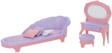 Мебель для куклы ОГОН-К "Маленькая принцесса", розовая (С-1460)