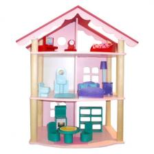 Кукольный дом Paremo PD 215 Роза Хутор с 14 предметами мебели