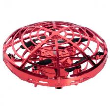 Квадрокоптер НЛО на сенсорном управлении (красный)
