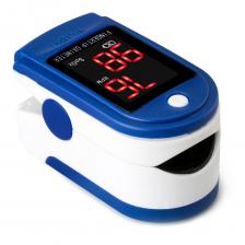 Пульсоксиметр для измерения кислорода в крови URM D00043 синий