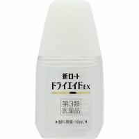 Rohto Dry Aid EX Увлажняющие японские глазные капли, 10мл