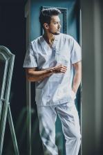 Мужские медицинские блузы: Блуза хирургическая мужская М61