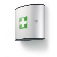 Аптечка настенная Durable First Aid Box, без наполнения, 302 х 280 х 118 мм, металл