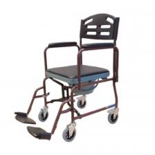 Кресло-коляска с туалетным устройством складное