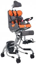 Кресло-коляска для детей с ДЦП Fumagalli Mitico Simple High-low (размер P оранжевый)