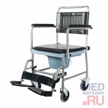 Инвалидная кресло-каталка с туалетным устройством 5019W2P