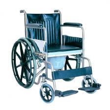 Caremax Кресло-коляска Trives для инвалидов с ручным приводом и санитарным устройством CA609BE Caremax Кресло-коляска Trives для инвалидов с ручным приводом и санитарным устройством CA609BE