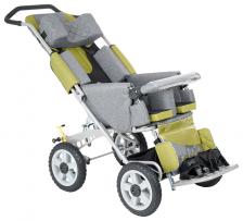 Кресло-коляска для детей с ДЦП Akces-med Рейсер-3 (лайм, без навеса)